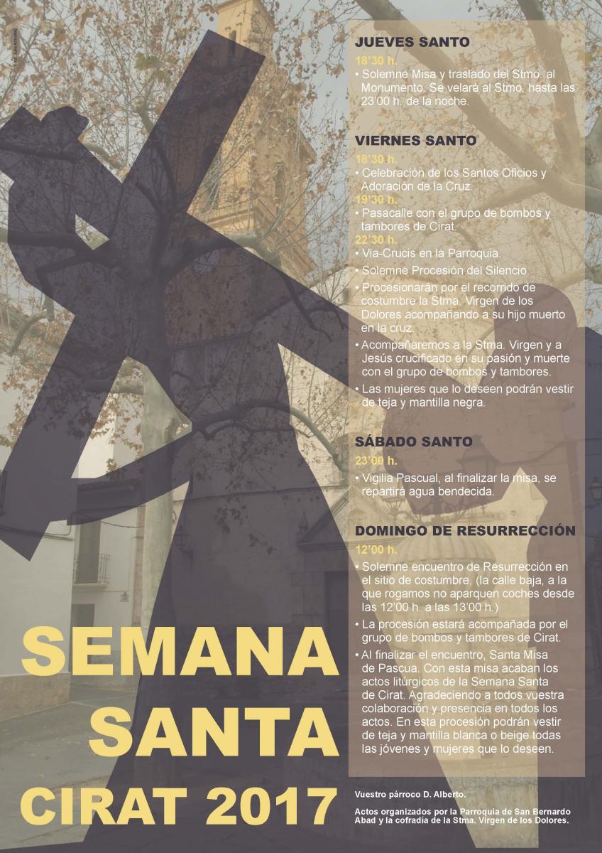 Semana Santa en Cirat 2017 Cirat